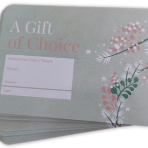 Cadeaubonnen van Rebalancing Nail & Beauty