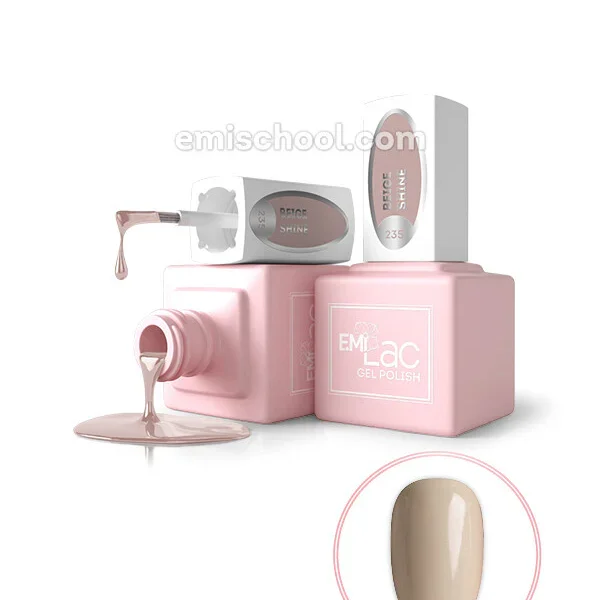 E.MiLac LM Beige Shine #235, 9 ml.