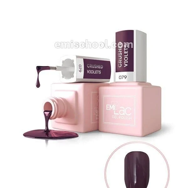 E.MiLac RT Crushed Violets #079, 9 ml.