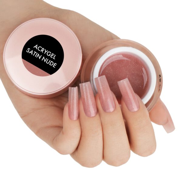 E.Mi Acrygel Satin Nude, 15 g - Afbeelding 3