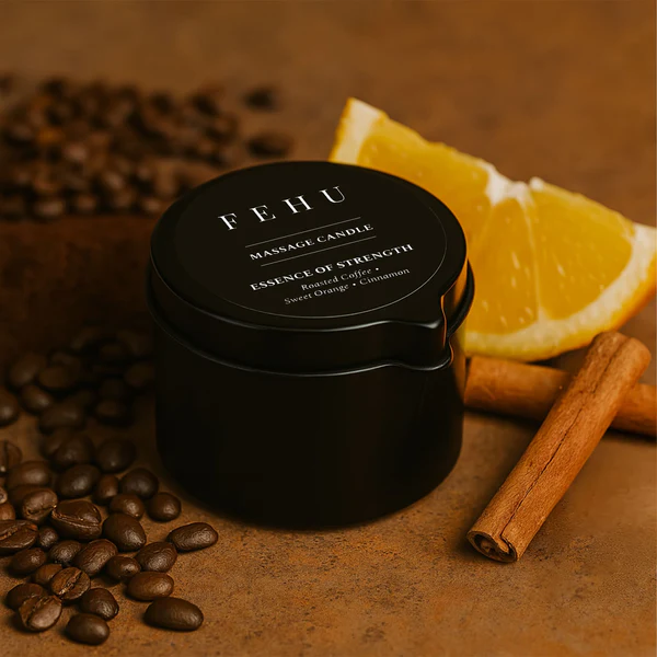 FEHU Massagekaars Essence of Strength