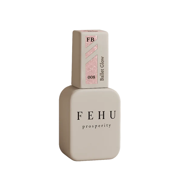 FEHU Fiber Base Gel #08 Ballet Glow 12 ml